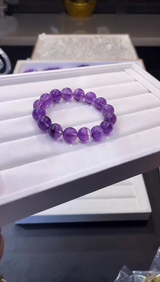 【闪购商品】萤石/未镶嵌07萤石手串12mm