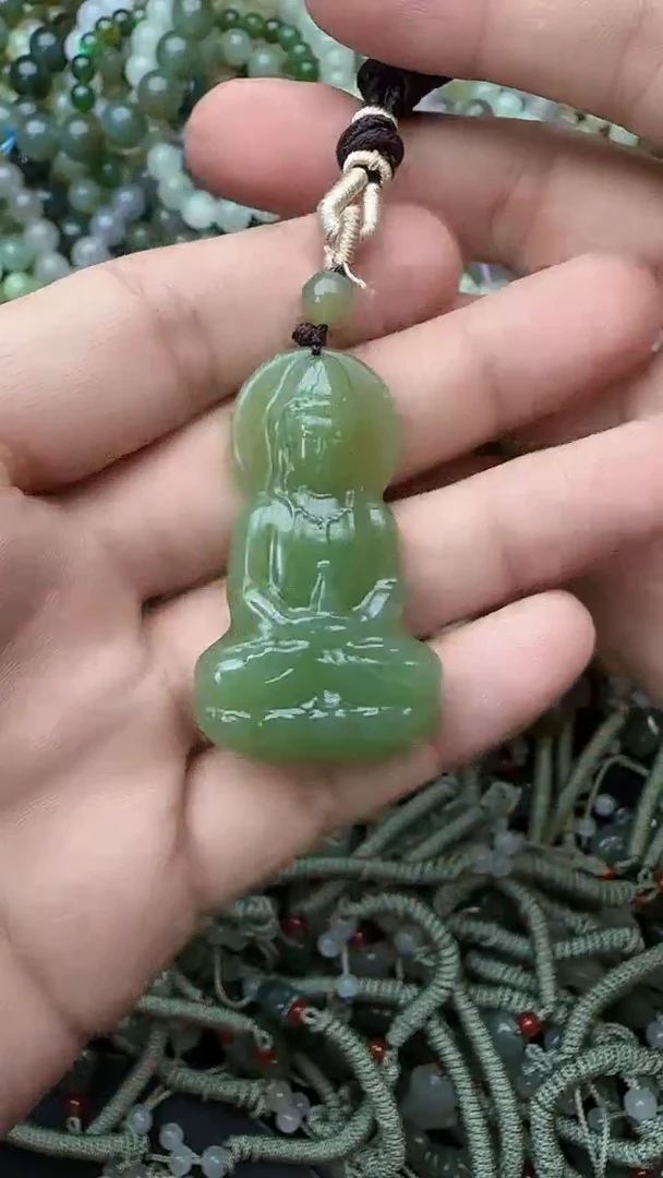 颈饰未镶嵌和田玉拍一发一