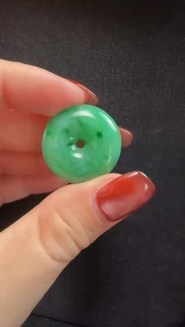 颈饰未镶嵌翡翠653平安扣一个