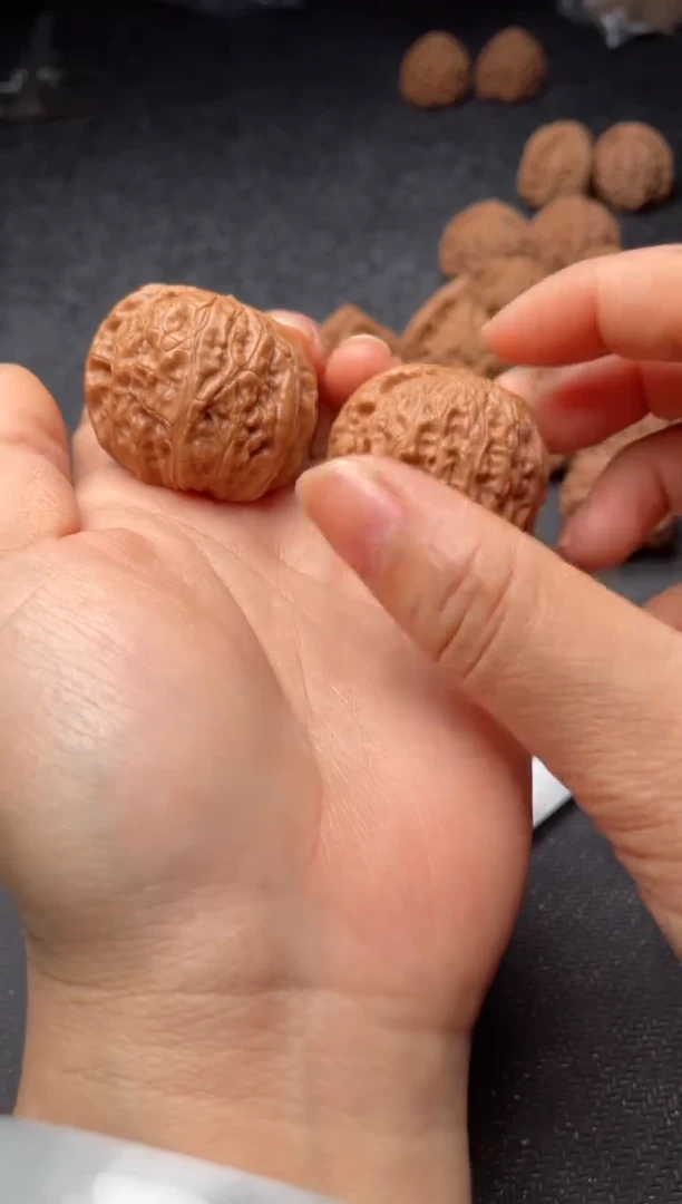 把件文玩核桃w202  乾隆磨 39尺