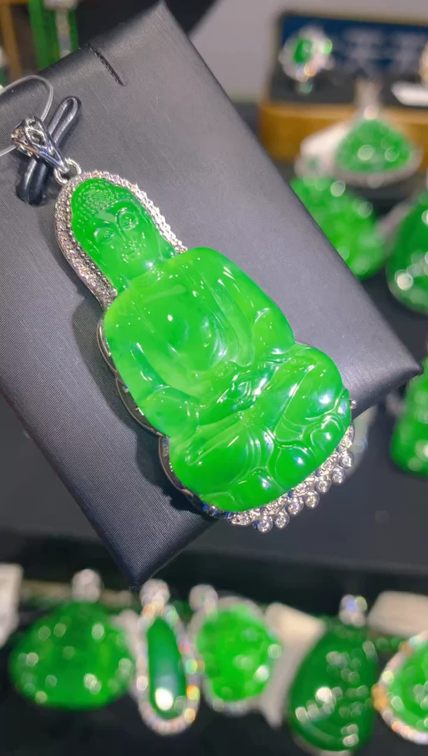 【闪购商品】翡翠颈饰银S925镶嵌19一季