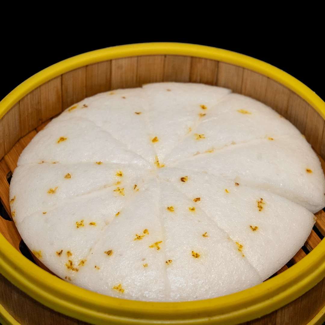 传统甄选·清香干桂花蒸糕
