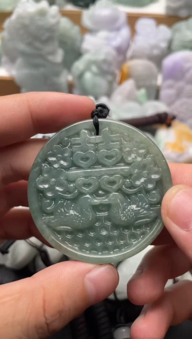 吊坠(不含链)未镶嵌翡翠1