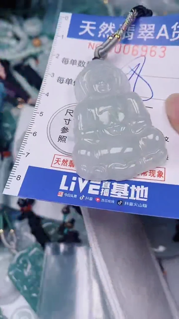 翡翠未镶嵌颈饰00006963