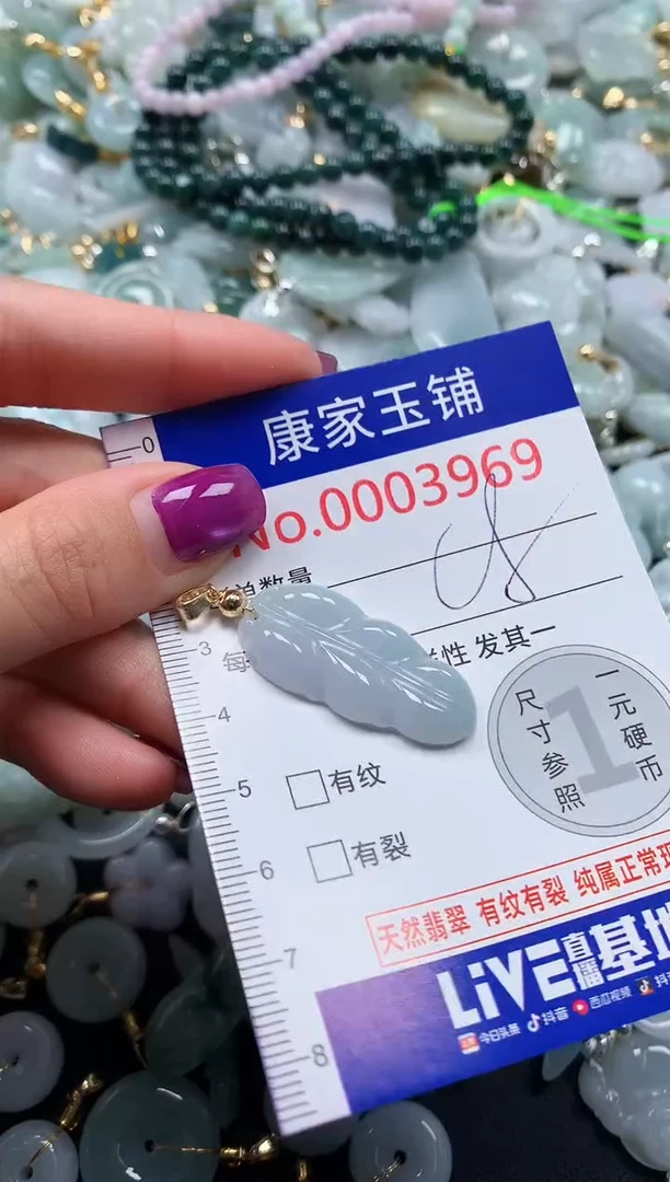 颈饰未镶嵌翡翠3969