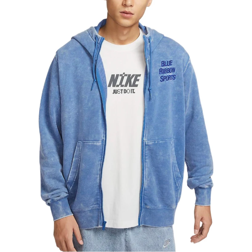 耐克/NIKE(官方正品)男款拉链户外时尚连帽休闲运动卫衣HQ6040486