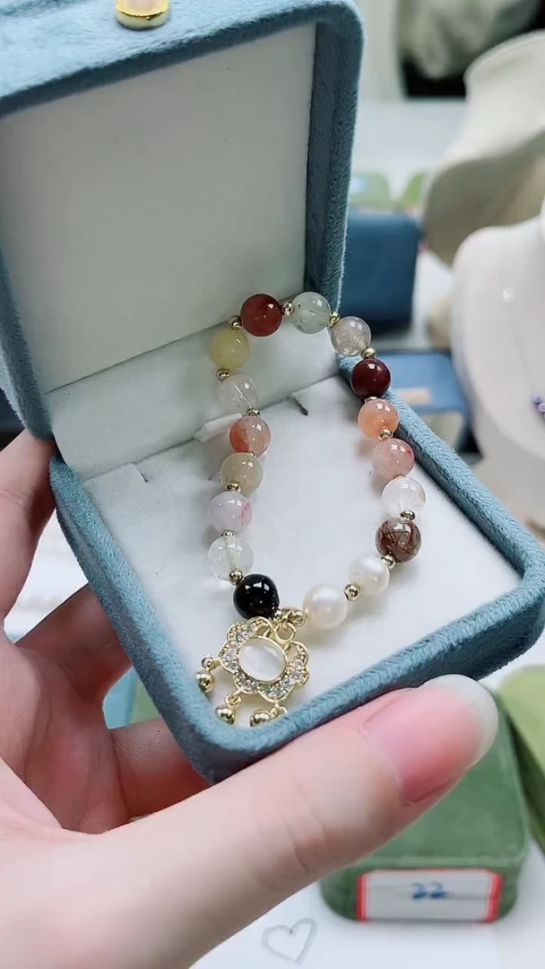 合金7-8mm淡水珍珠多样性发一2410