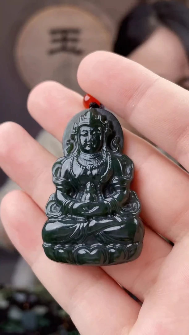 颈饰未镶嵌和田玉拍一发一，多样性发货