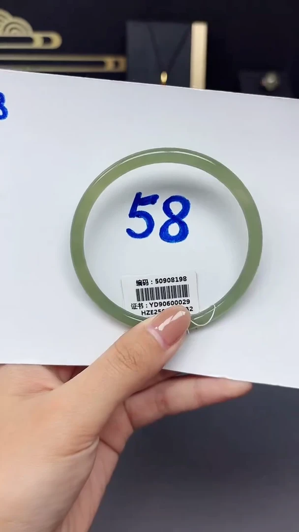 未镶嵌手镯和田玉8198