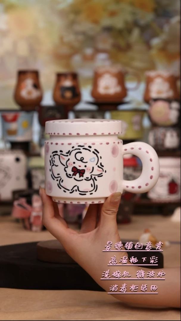 摆件景德镇原创手工陶瓷