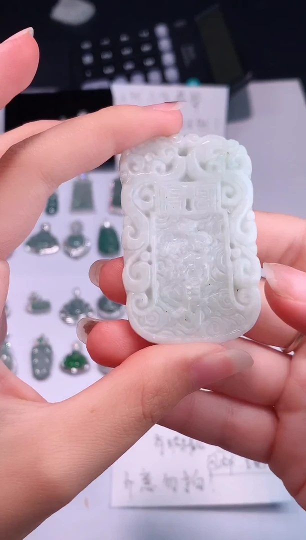 颈饰未镶嵌翡翠0芹0翡翠珠宝722