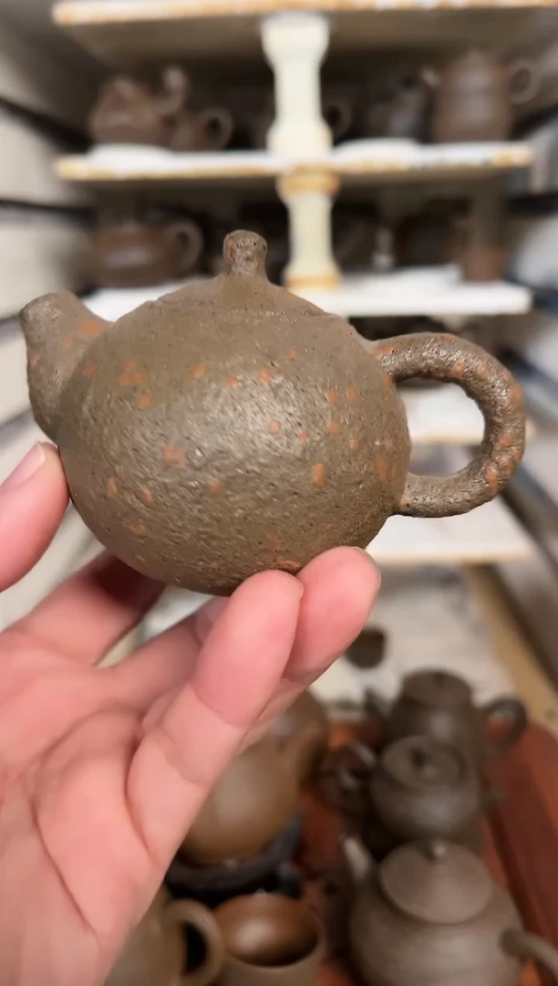 【闪购商品】冰碛岩陶制手工壶