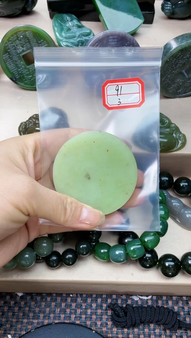 未镶嵌和田玉挂件北*1