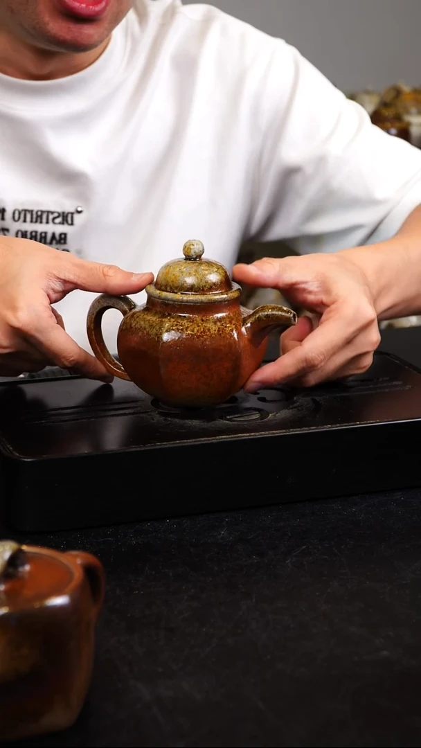 茶壶紫砂宜兴柴烧紫砂壶
