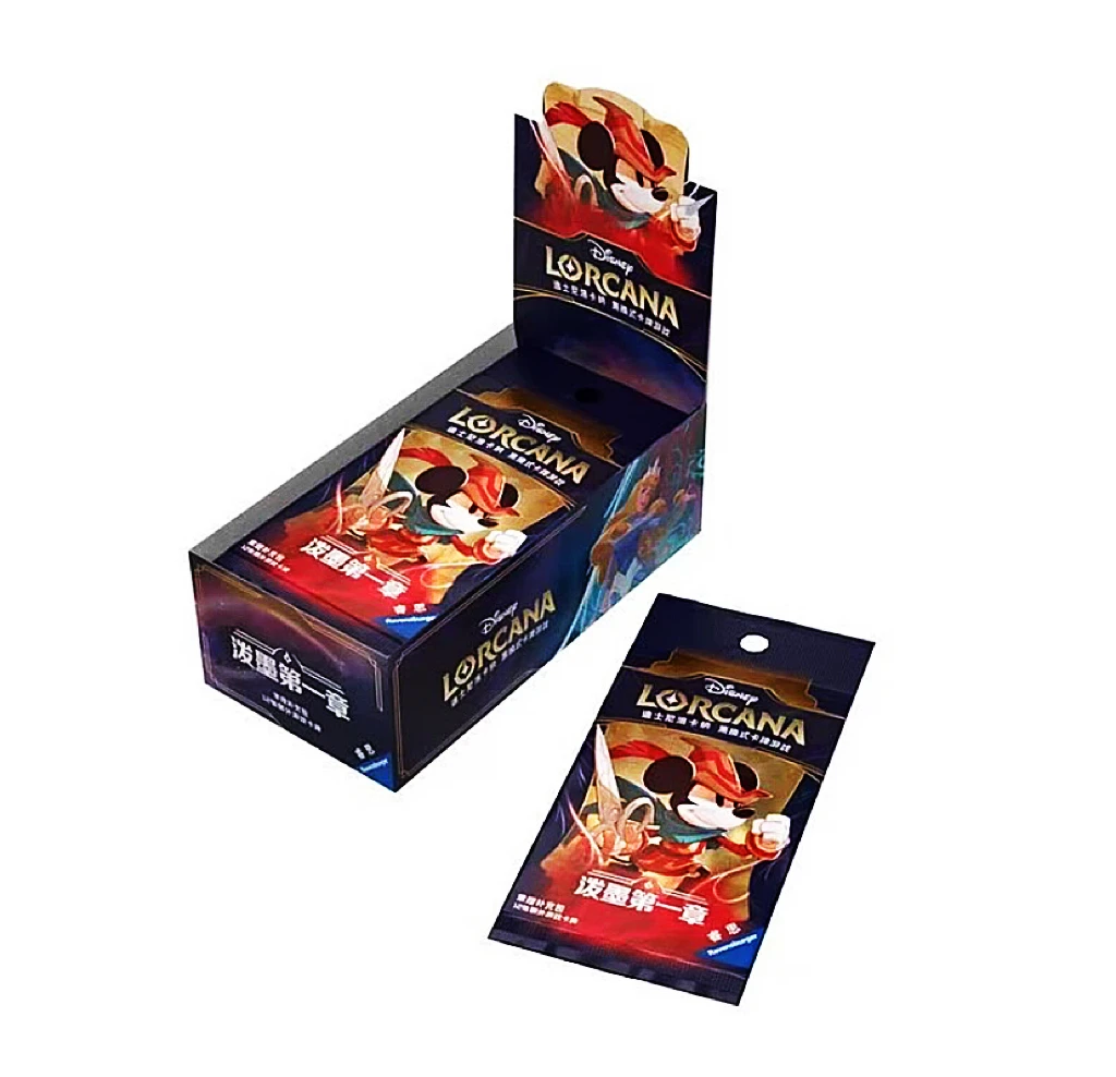 【气球拆卡】迪士尼洛卡纳卡牌Lorcana 简中泼墨第一章 轻量包(肥)