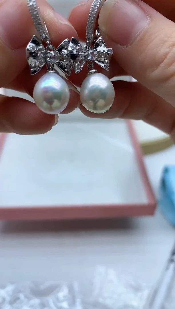 未镶嵌耳饰淡水珍珠多样性发其一