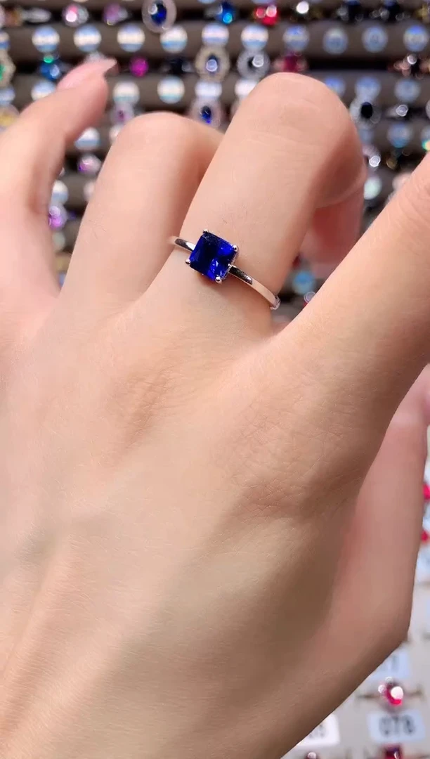 蓝宝石戒指未镶嵌6