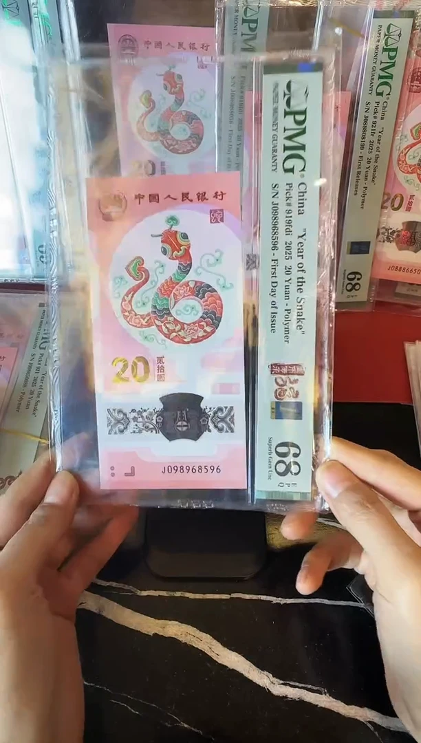 塑料2025 蛇钞  单张  098968596