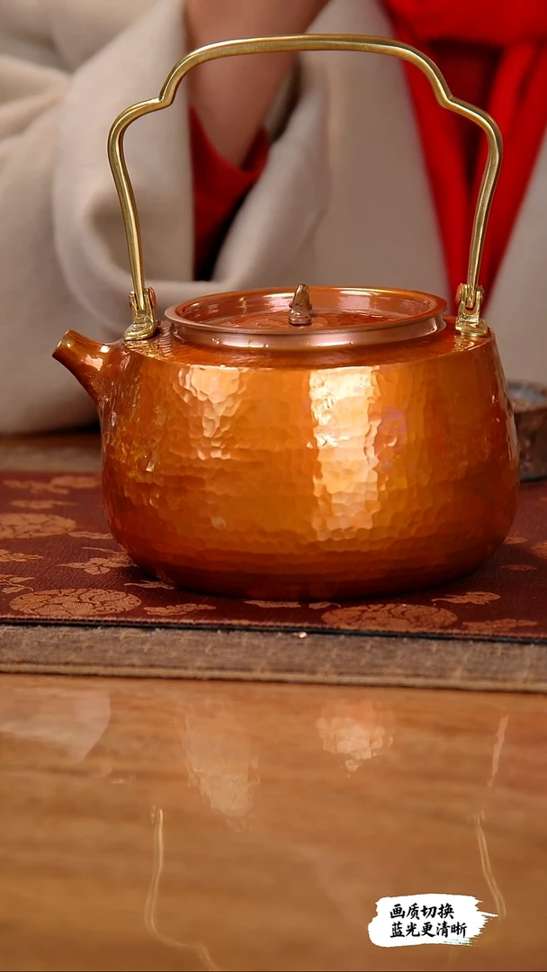 盛唐工坊 紫铜烧水壶