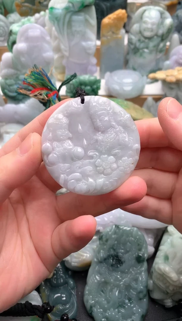 吊坠(不含链)未镶嵌翡翠1