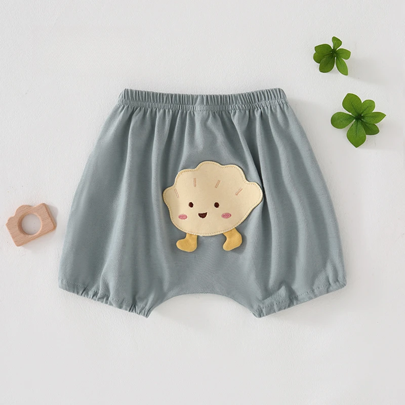 【两件装】儿童汗布短裤屁屁裤颜色随机-148