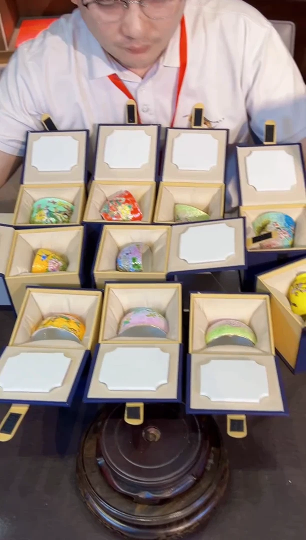 盖碗景德镇陶瓷张文月扒花专场随机一个