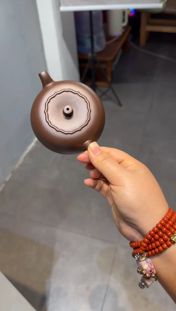 茶壶紫砂八*饭柿柿如意
