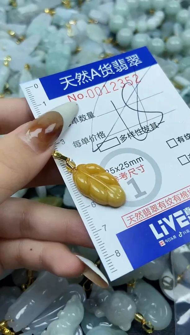 【闪购商品】翡翠颈饰未镶嵌天然A货翡翠