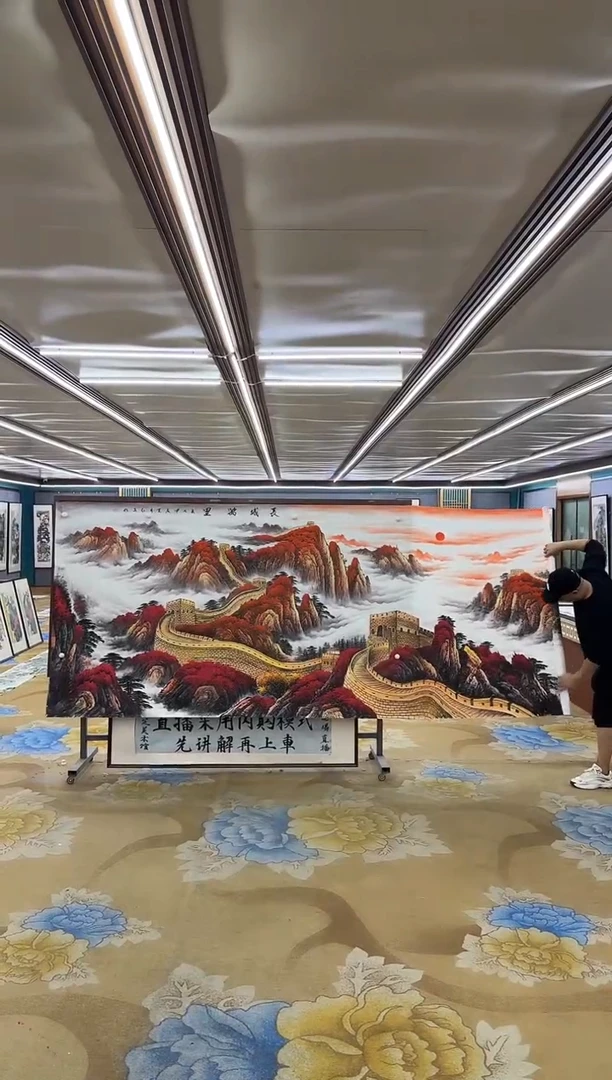 国画M王红兵-大丈二-山水国画