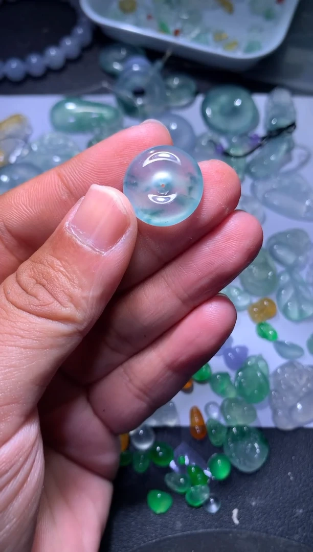 【闪购商品】翡翠颈饰未镶嵌平安扣