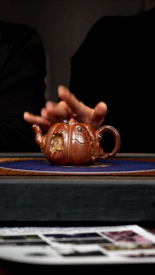 【闪购商品】紫砂茶壶CYL 天星泥 南瓜26