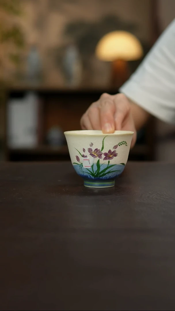 杯景德镇陶瓷杯碗柴烧多人