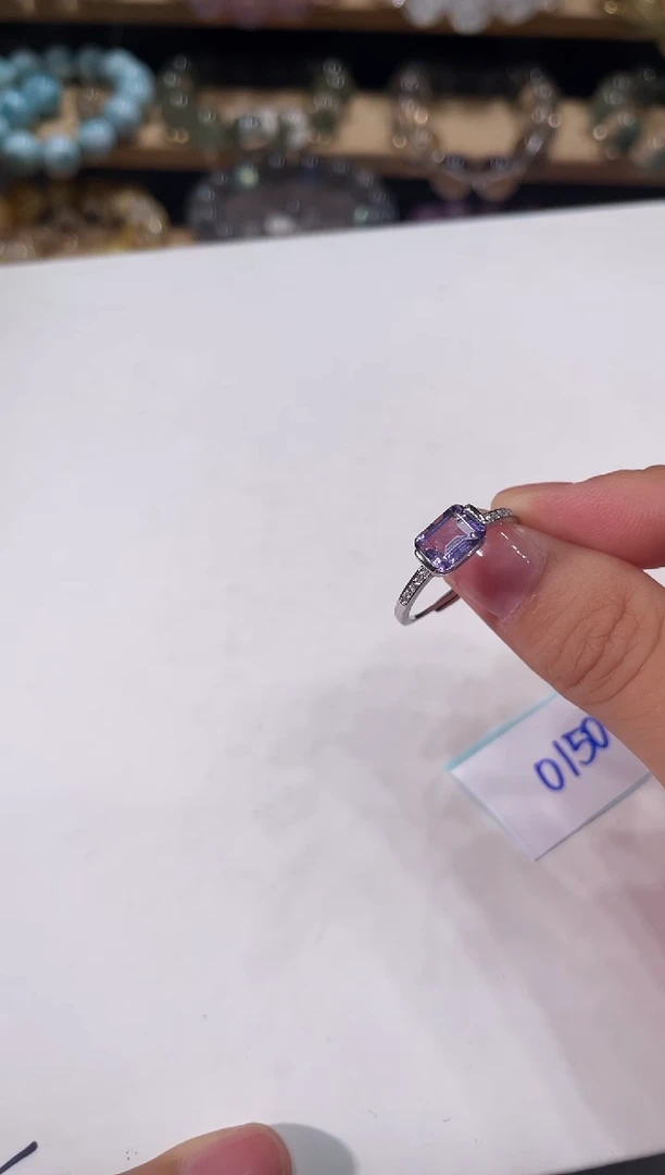 未镶嵌手链水晶A150紫水晶戒指