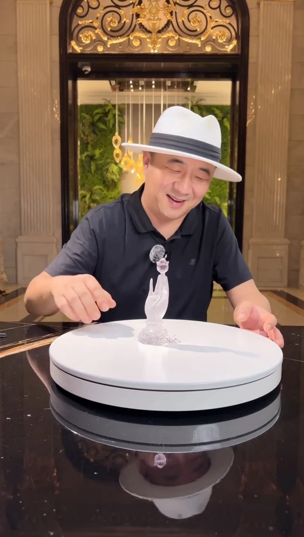 琉璃手工艺品AJ1212134佛手拈花摆件