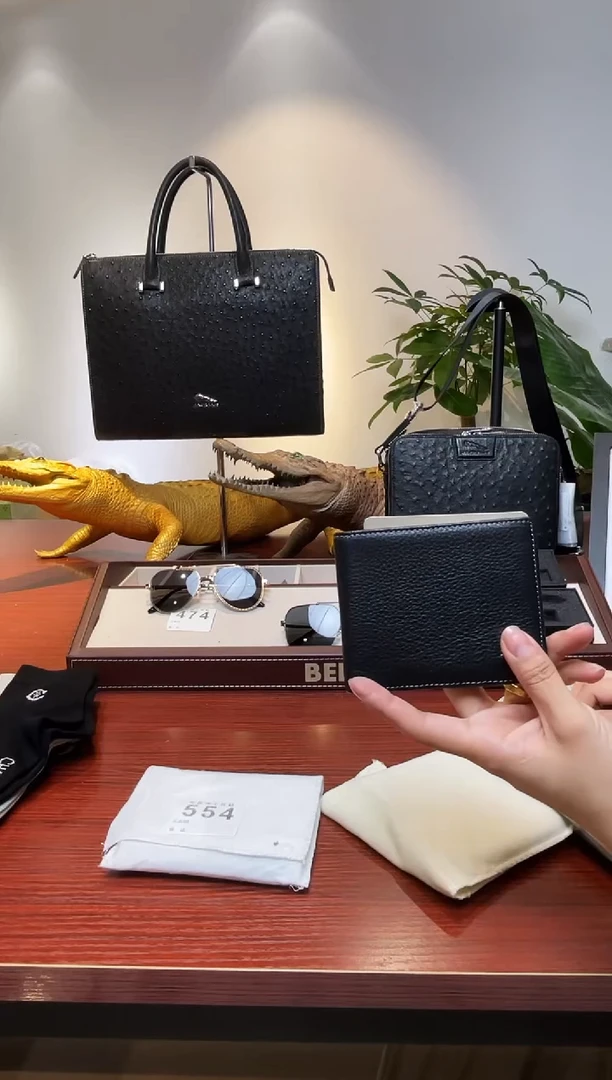 牛皮（革）韩爵绅士包包皮具555
