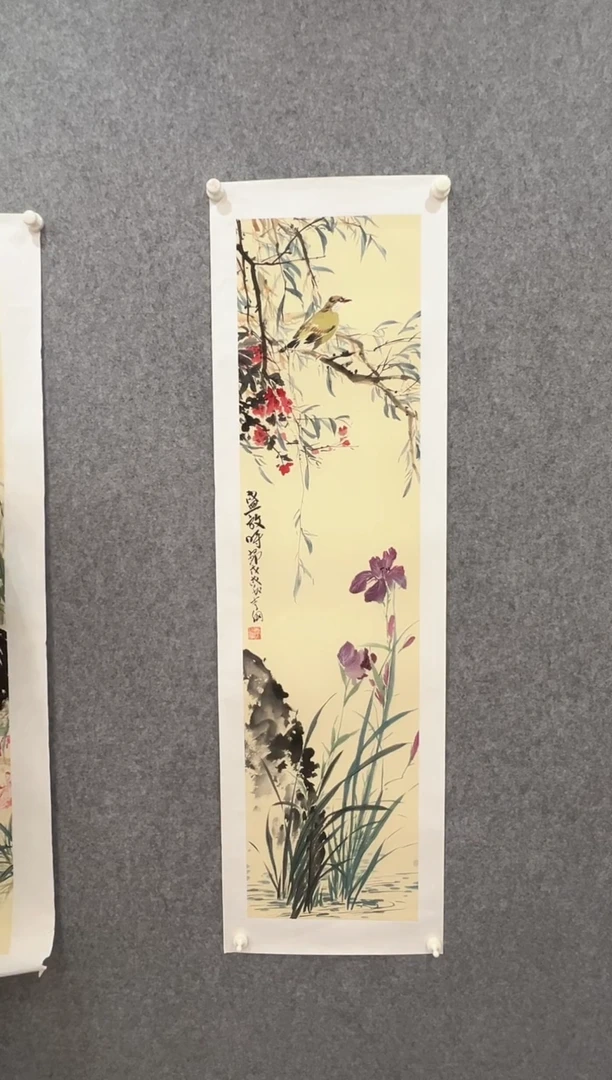 国画李纲-4平尺-花鸟国画