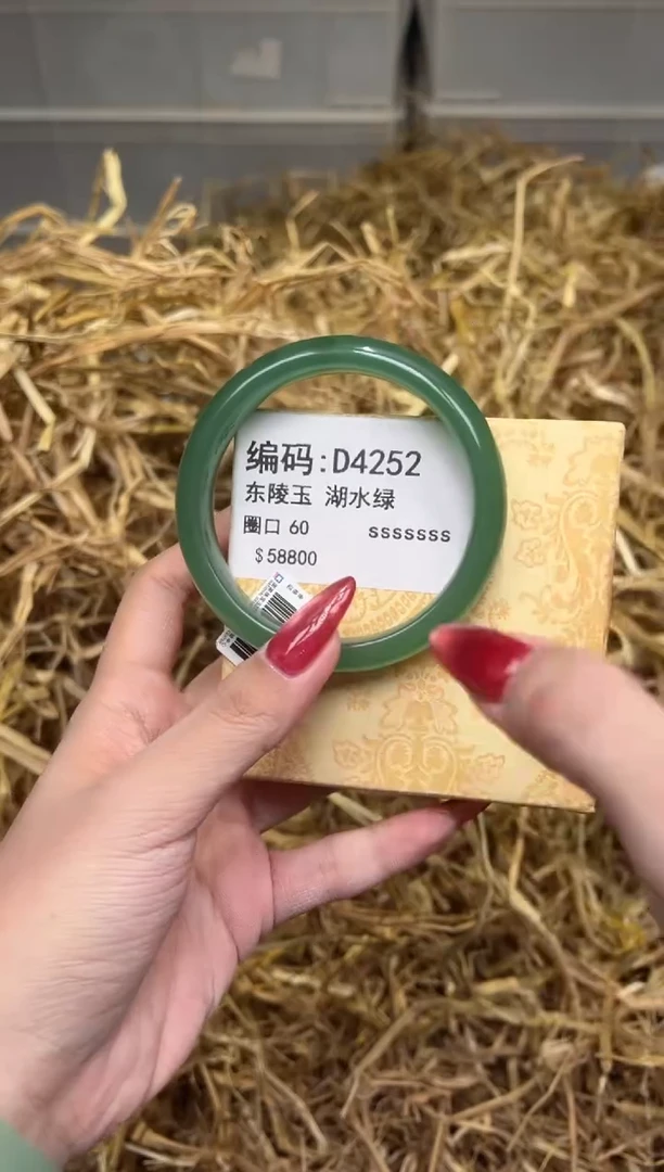 未镶嵌手镯石英质玉D4252