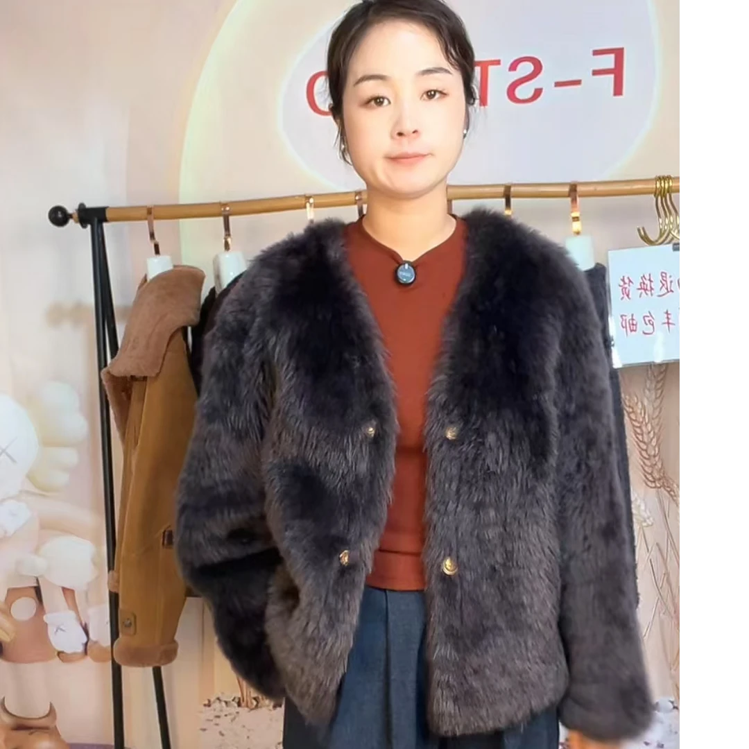 原生态托卡皮毛一体摩卡色极简风