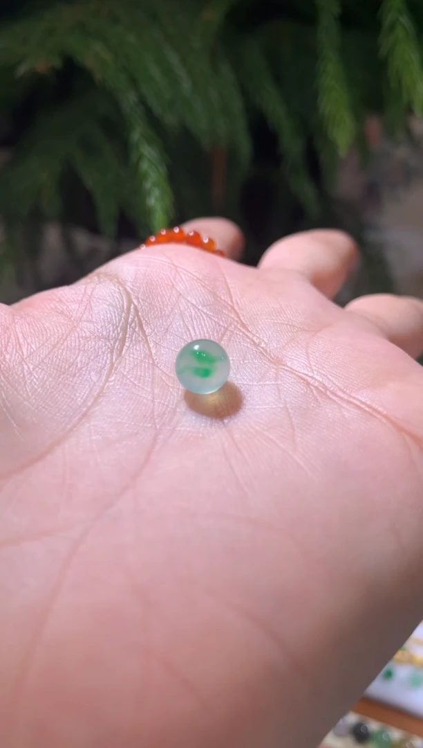 未镶嵌定制翡翠7.8珠子