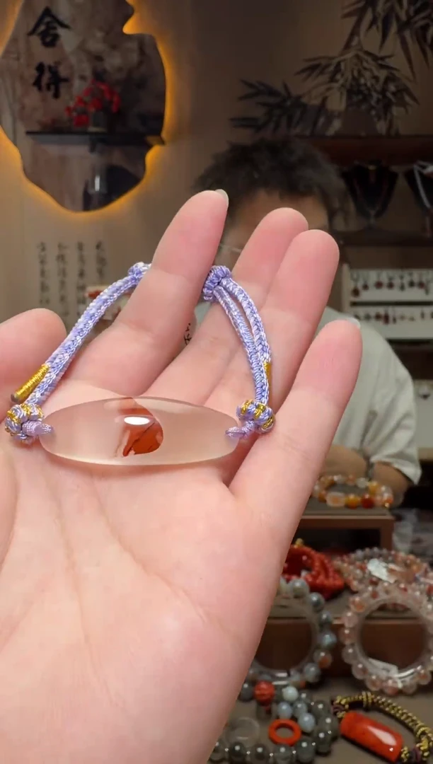 未镶嵌原矿无优化无注胶手牌南红玛瑙一个