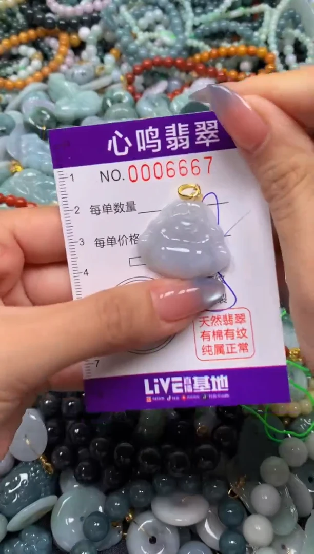 颈饰未镶嵌翡翠闪购006667