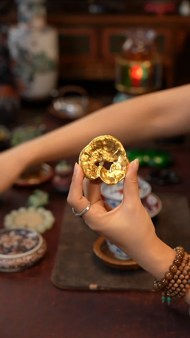 灵芝盖置  景德镇陶瓷福利款