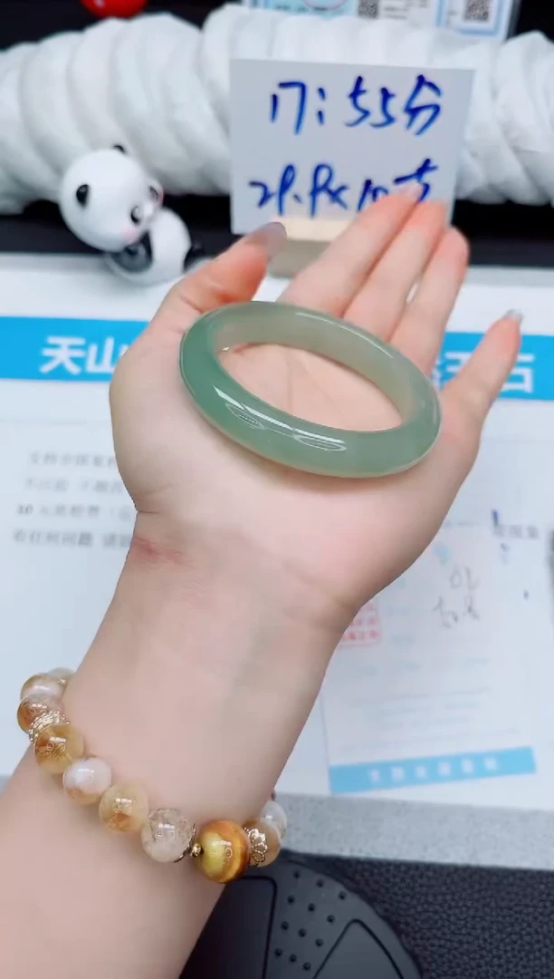 石英质玉手镯未镶嵌82-52.8