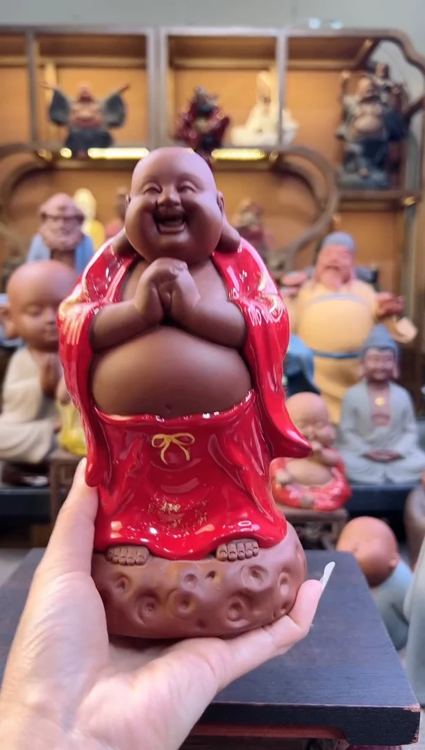 紫砂茶宠器闵茶宠摆件