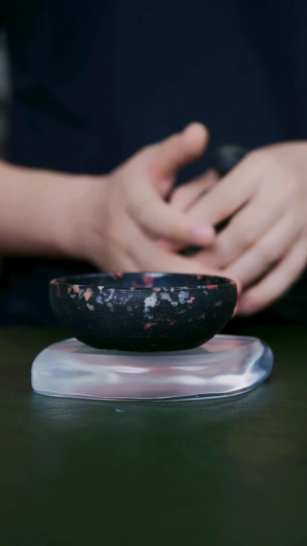 老师手工作品，梅花玉一物一拍