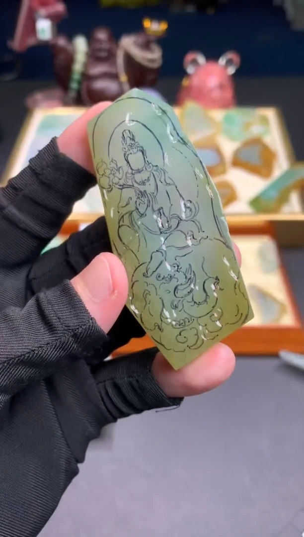 未镶嵌定制翡翠天然翡翠裸石（包工）