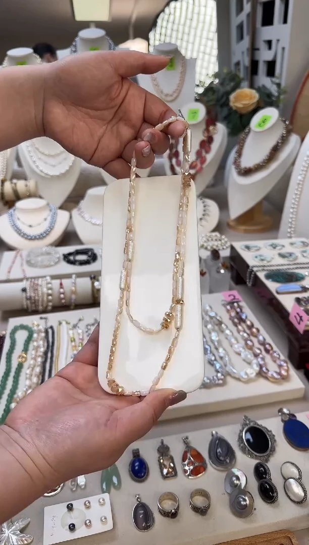 淡水珍珠未镶嵌项链丹姐福利