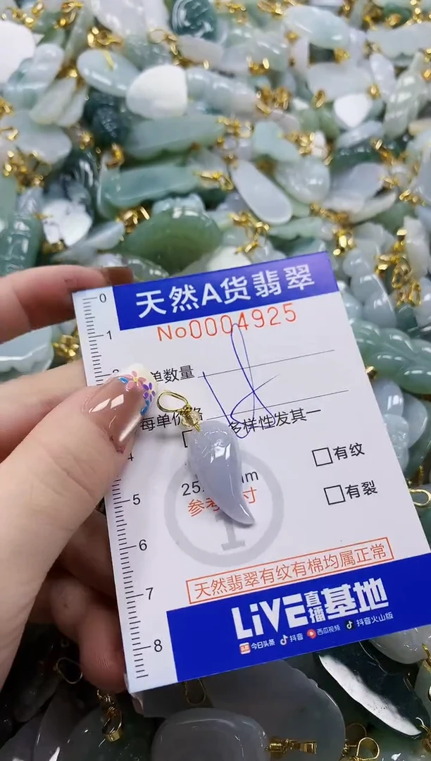 颈饰未镶嵌翡翠天然A货翡翠