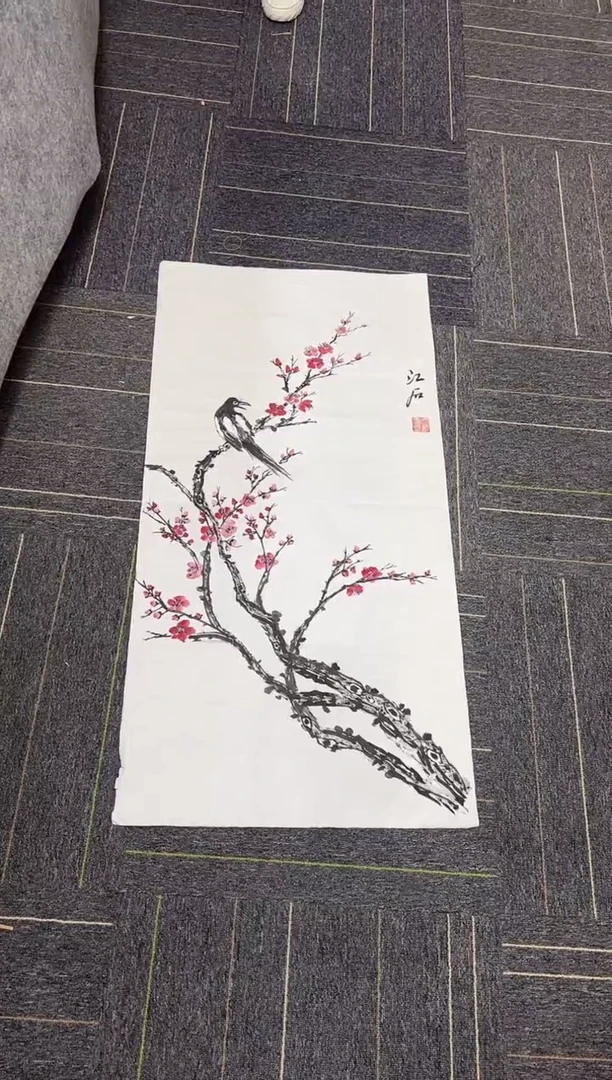 国画国画国画鉴赏手绘实稿-