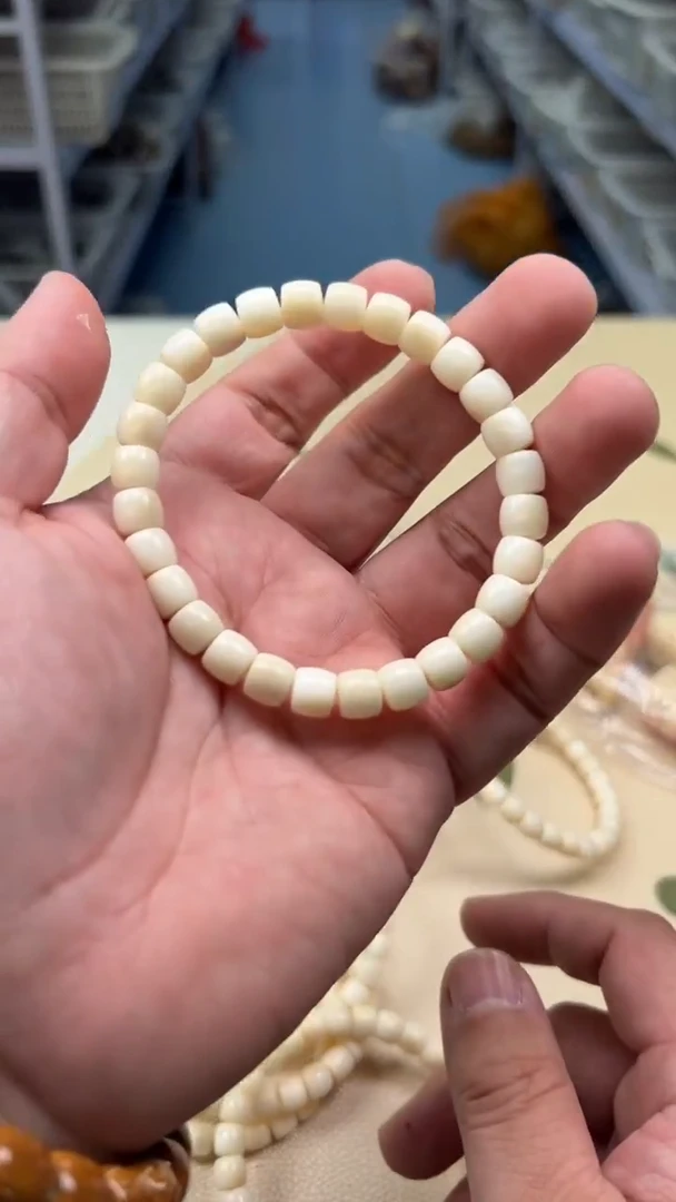 手串白玉菩提龙鳞菩提卡8直切5078